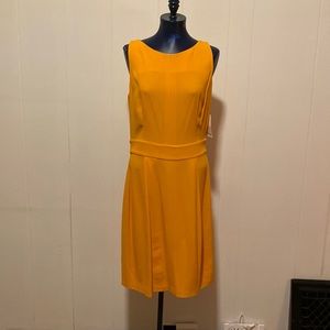 Raoul dress, sunshine orange, size 10, new with tags